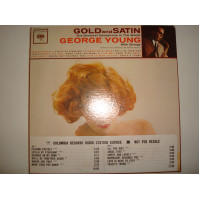 GEORGE YOUNG WITH STRINGS- Gold And Satin 1962 Promo USA