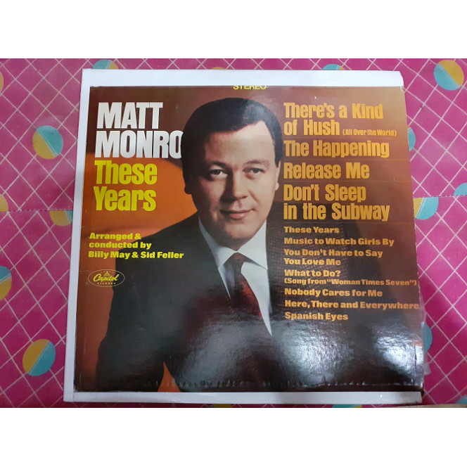 Виниловая пластинка LP Matt Monro – These Years