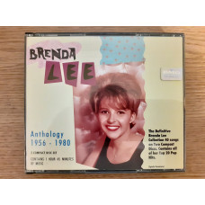 Double compact disk of branded 2 CDs of Brenda Lee – Anthology 1956-1980