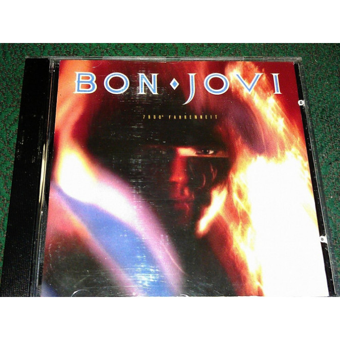 Bon Jovi 1985 - 7800 Fahrenheit (signature)