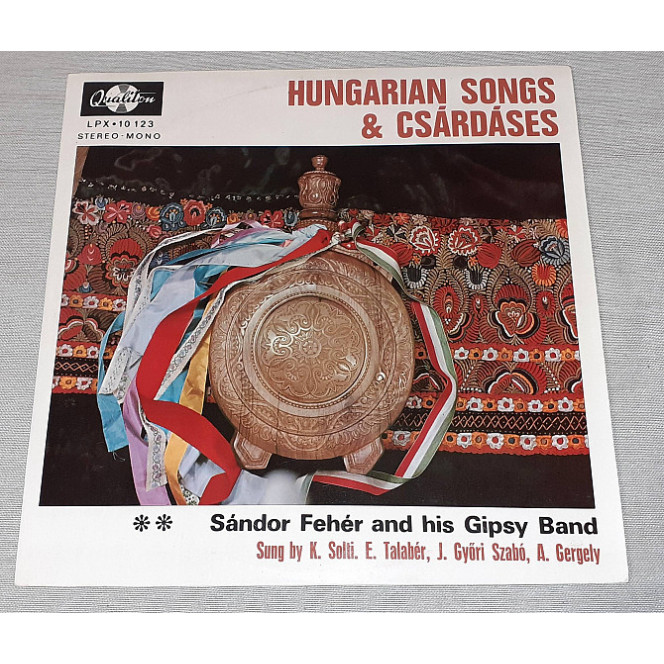 Sandor Feher And His Gipsy Band vinyl - Hungarian Songs & Csardases