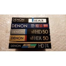 Audio cassettes DENON Japan market