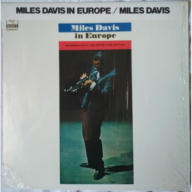 Пластинка Miles Davis In Europe (1972, CBS/Sony ‎SOPL 159, OIS, OBI, Japan)