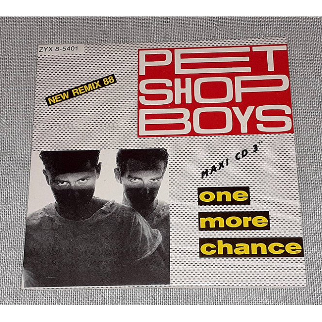 Фирменный Pet Shop Boys - One More Chance (New Remix 88)