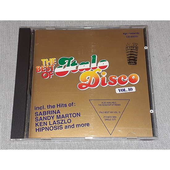 Фирменный The Best Of Italo Disco - Vol. 10