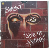 SWEET Give Us A Wink LP VG-/G+