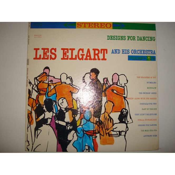 LES ELGART AND HIS ORCHESTRA-Designs For Dancing 1960 USA Jazz Swing