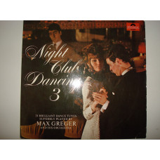 MAX GREGER AND HIS ORCHESTRA-Night Club Dancing 3 Germ Pop, Classical