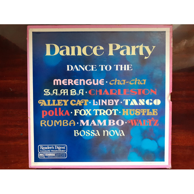 Set from 8 vinyl records of 8LP Dance Party