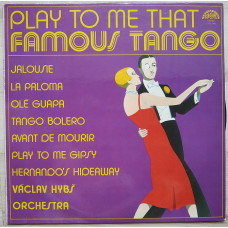 Václav Hybš Orchestra Play to me that Famous Tango 1980 LP Record Album Vinyl single