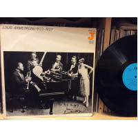 Plastinka Louis Armstrong 1923-1927 1980 AMIGA – 8 50,044, GDR cover/vinil; EX/EX+