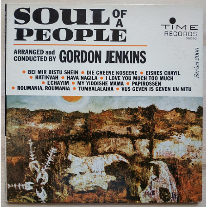 Gordon Jenkins Soul of a people LP Record Album Hava Nagila Tumbalalaika