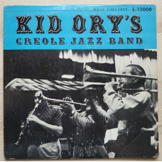 Kid Orys Creole Jazz Band LP Record Kid Aury Jazz