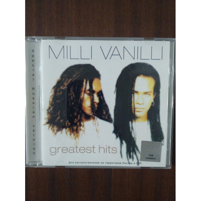 Компакт диск CD Milli Vanilli Gretest Hits 2007