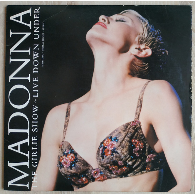 Madonna The girlie show - live down under Laser disk Album Synth-pop Мадонна Лазерный диск