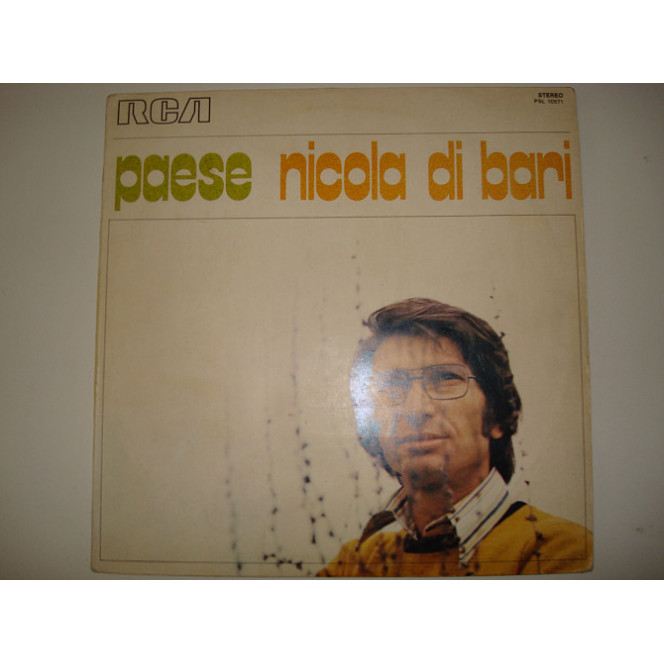 NICOLA DI BARI-Paese 1973 Italy Chanson, Vocal