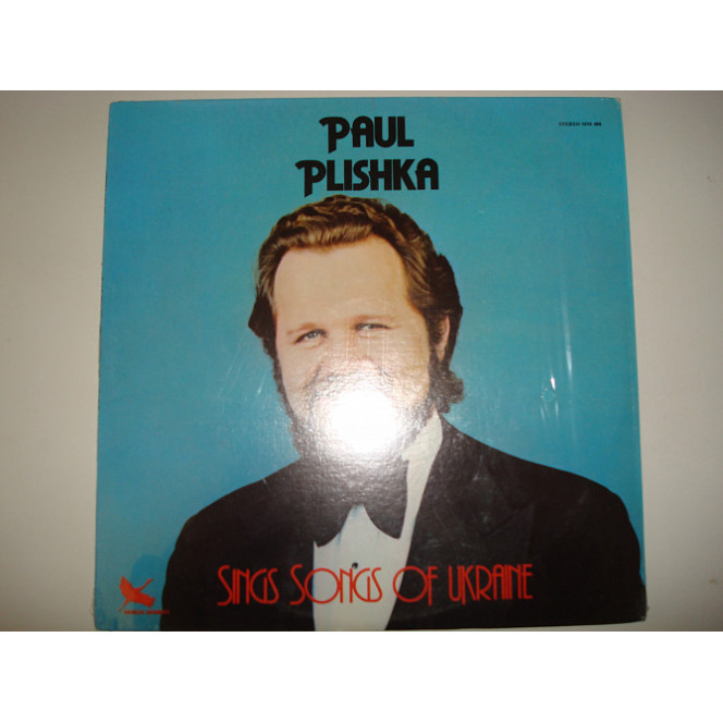 PAUL PLISHKA-Sings Songs Of Ukraine 1979 USA Classical, Folk, World, & Country