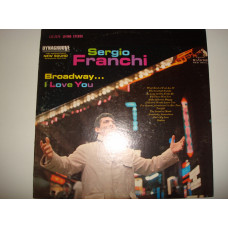 SERGIO FRANCHI-Broadway...I Love You 1963 USA Pop, Stage & Screen Musical, Ballad