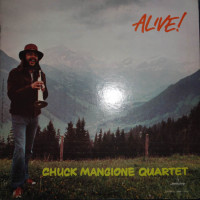 Chuck Mangione Quartet ‎– Alive! Promo