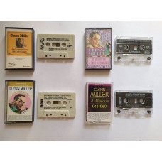 Glenn Miller lot 4 studio audio cassettes of the USA