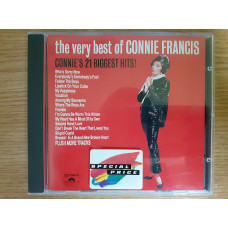 Compact disk signature CD Connie Francis – The Very Best Of Connie Francis (Connies 21 Biggest Hits