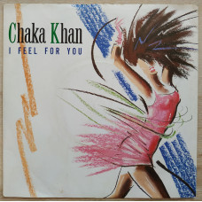 Chaka Khan I Feel For You 7 LP Record Warner Bros Vinyl single of Chuck Khan Plastinka Vinil