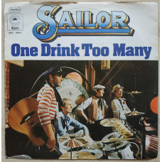 Sailor One Drink Too Many 7 LP Record Vinyl single