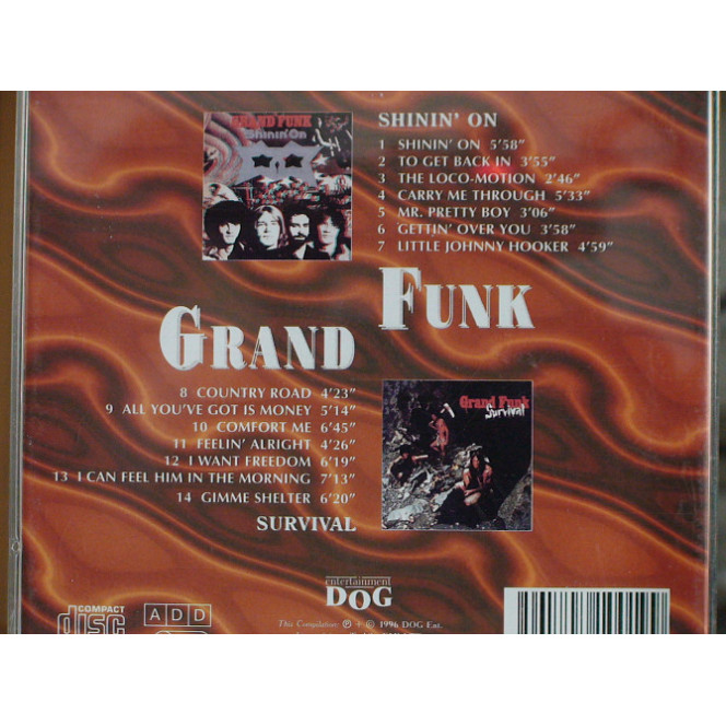 GRAND FUNK 2 LP - 1 CD