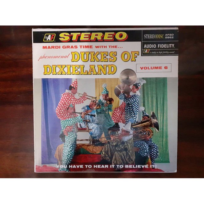 Vinyl record of LP The Dukes Of Dixieland – Mardi Gras Time With The Dukes Of Dixieland, Volume