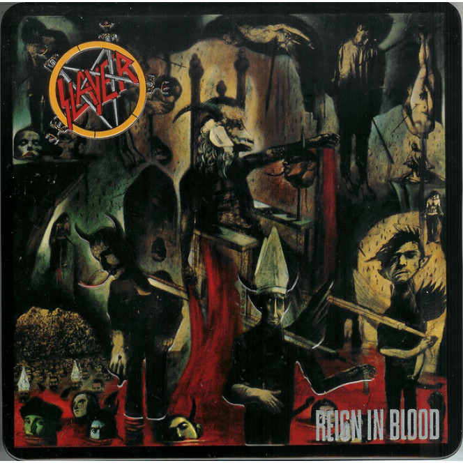 Продам фирменный CD Slayer - Reign in Blood (1986)/2009 - Steel Box – UK – American Recordings – 88