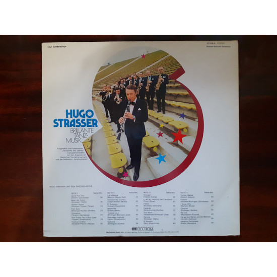 Double vinyl record of 2LP Hugo Strasser Und Sein Tanzorchester – Brillante Tanzmusik