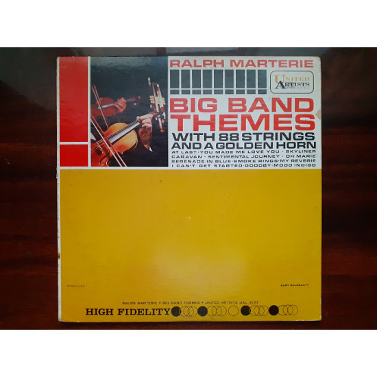 Vinyl record of LP Ralph Marterie – Big Band Themes