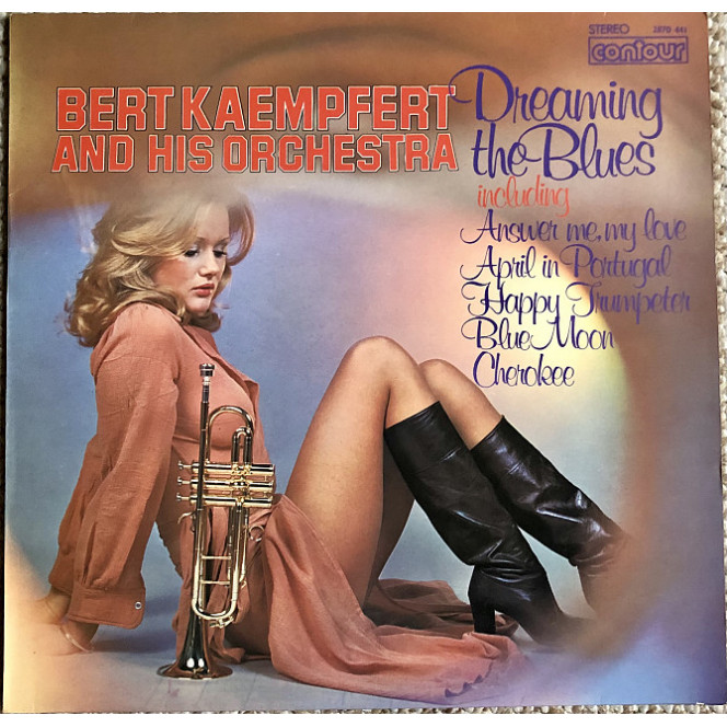 Bert Kaempfert-Dreaming the Blues Lp Made in England 1964 Contour Records