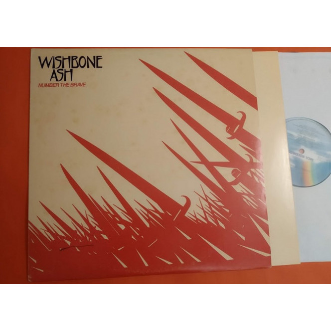 WISHBONE ASH - Number The Brave + booklet 1981 / MCA – MCF 3103 , UK , m-/nm