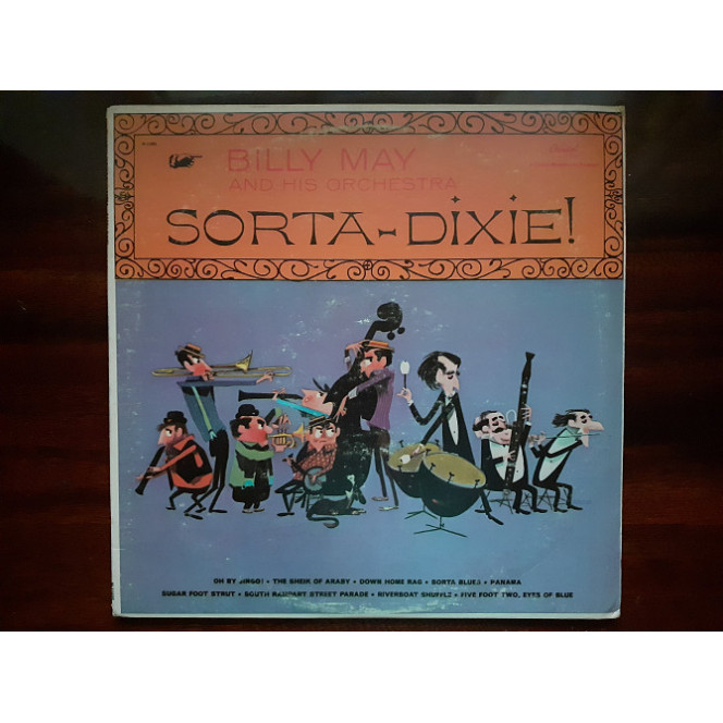 Vinyl record of LP Billy May And His Orchestra – Sorta-Dixie!