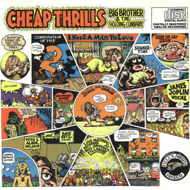 Big Brother & The Holding Company 1968 - Cheap Thrills (фирм., штаты)