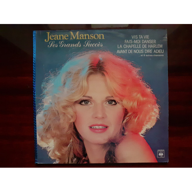 Виниловая пластинка LP Jeane Manson – Ses Grands Succès