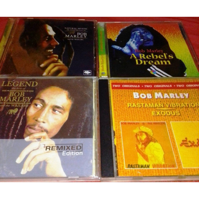 Bob Marley & The Wailers - 4 CDs