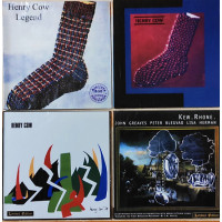 Henry Cow - Legend / In Praise of Learning / Western Culture / Kew. Rhone