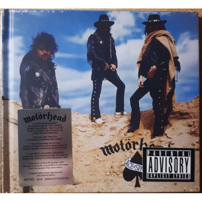 Motörhead – Ace Of Spades of branded 2 CDs 40th Anniversary