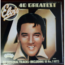 Elvis Presley ‎– 40 Greatest Hits UK 2LP