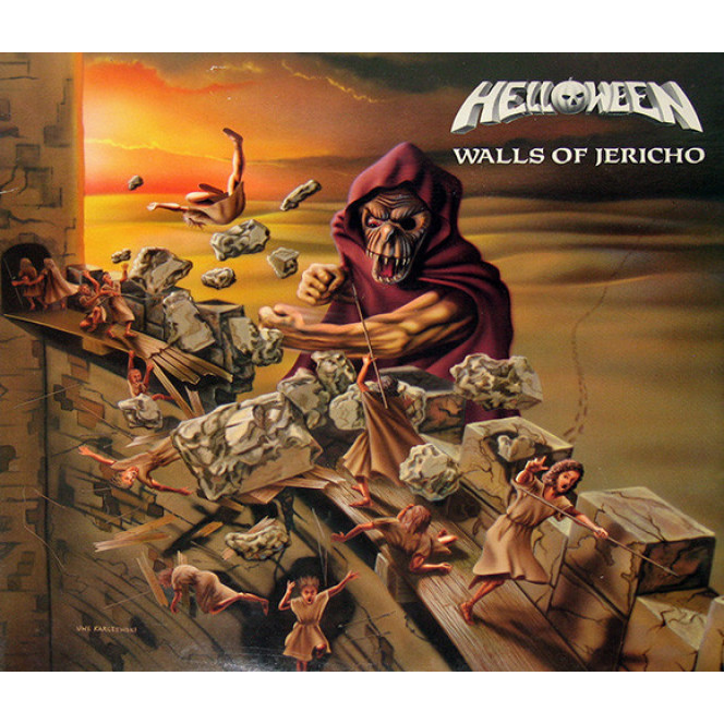 Helloween ‎ (Walls Of Jericho) 1985. (LP). 12. Vinyl. Пластинка. S/S. Europe.