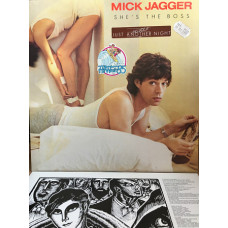 НЕ ИГРАННАЯ Mick Jagger – Shes The Boss *1985 *CBS – CBS 86310 *Netherlands *Inner sl