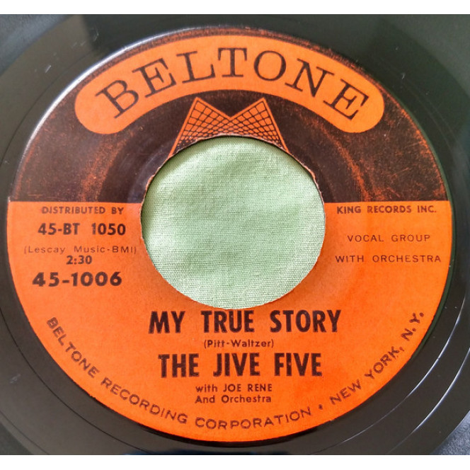 The Jive Five ‎ – My True Story