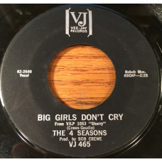 The 4 Seasons ‎ – Big Girls Do not Cry