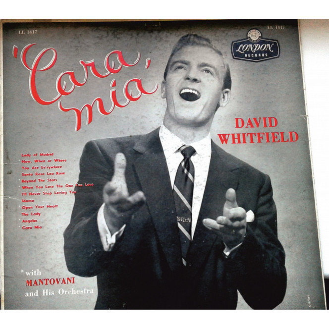 David Whitfield with Mantovani and his Orchestra and The Roland Shaw Orchestra - Cara mia