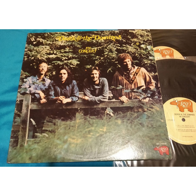 Derek and the Dominos - In Concert 2lp/RSO SQ 2-8800, usa m-//m/m-