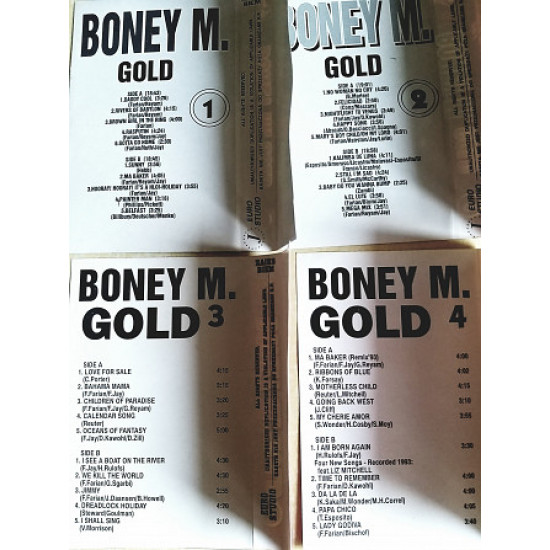 Collection Boney M 4 concerts