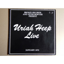 Uriah Heep ‎– Uriah Heep Live (Bronze ‎– 28 773 XDT, Germany) EX++/NM-/NM-