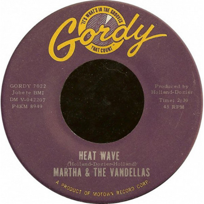 Martha & The Vandellas ‎– Heat Wave